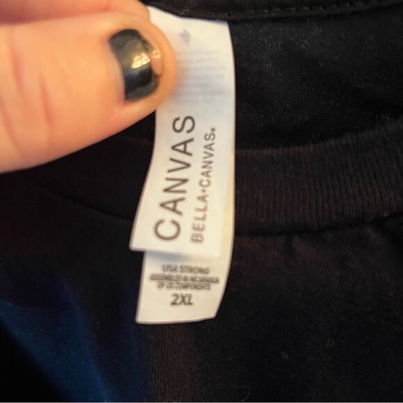 Bella Canvas Try Vegan Harry Potter style graphic tee shirt unisex XXL 2XL - Picture 2 of 4